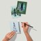 Whimsical Watercolor Christmas Tree Greeting Cards - 24-Pack Holiday Note Cards in 12 Unique Tree Designs, Blank Inside, Perfect for Sending Merry Christmas & Happy Holiday Wishes - Artistic Festive Stationery Set for Seasonal Cheer